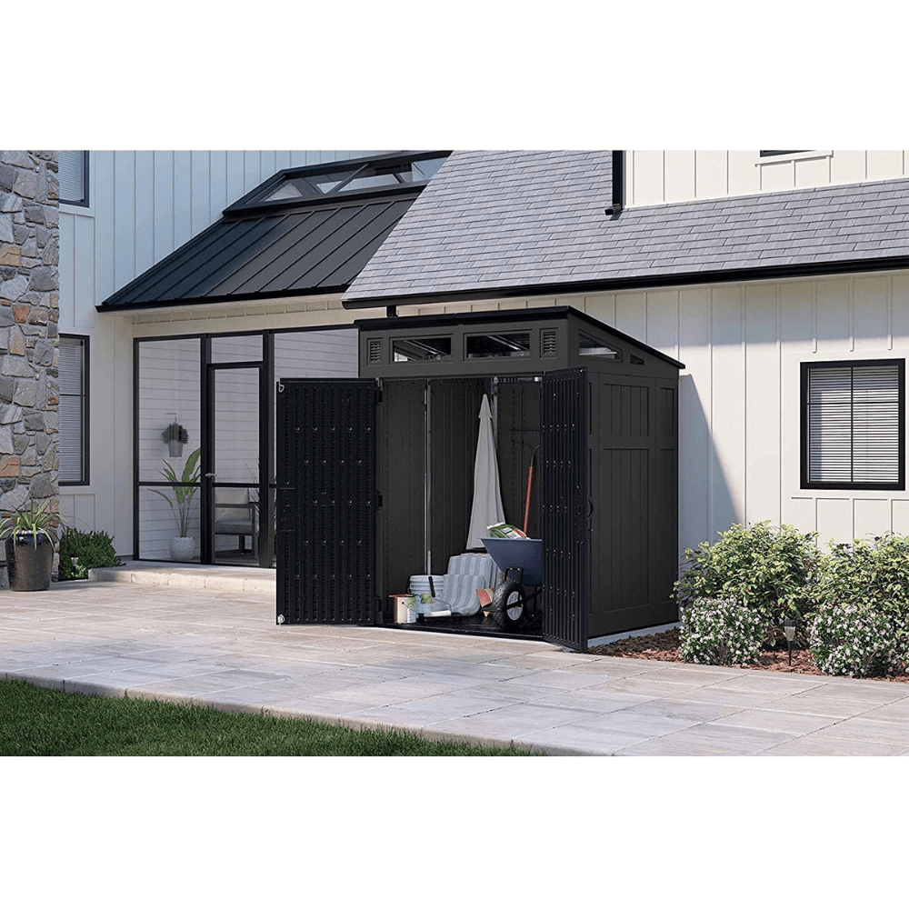 Suncast Modernist 6 ft. × 5 ft. Resin Storage Shed