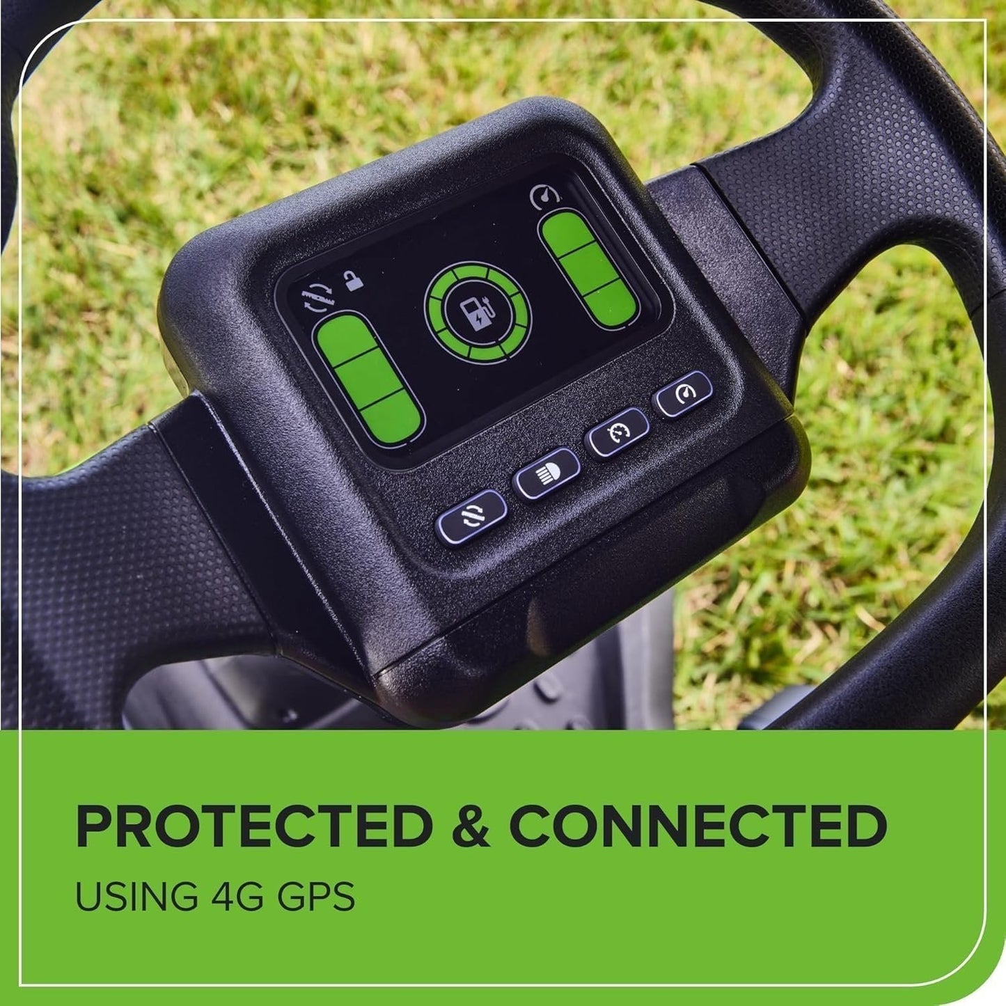 Greenworks 60V 30 in. CrossoverT Riding Lawn Tractor with 4 × 8.0Ah Batteries