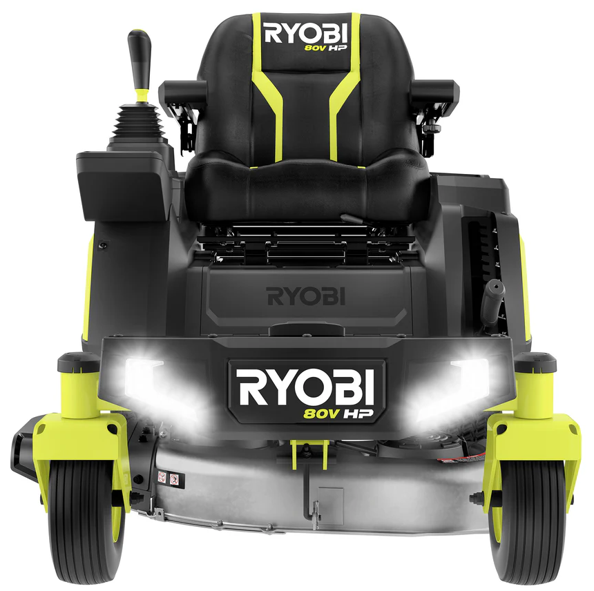 RYOBI 80V HP Brushless 30 in. Zero-Turn Mower with (2) 80V 10Ah Batteries and Charger