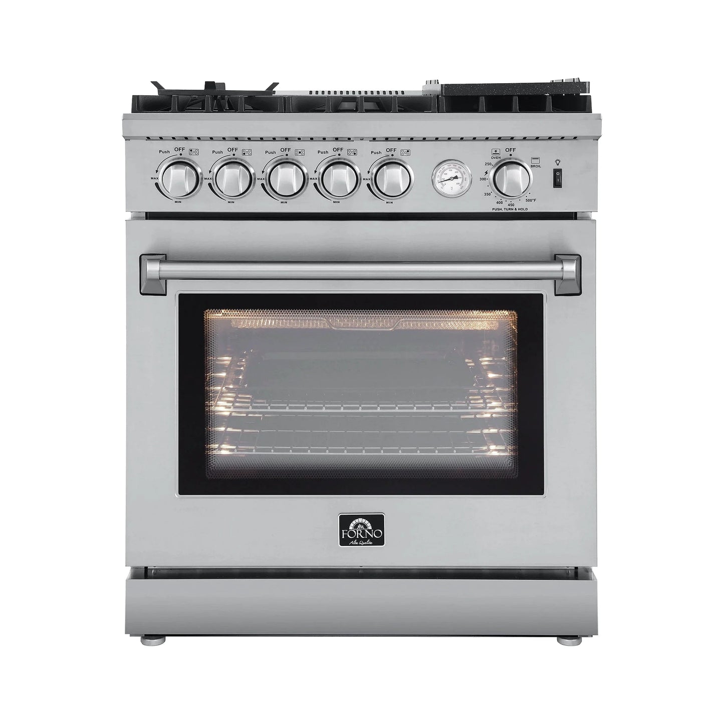 Forno FFSGS6275-30 30-Inch Freestanding Gas Range with Convection