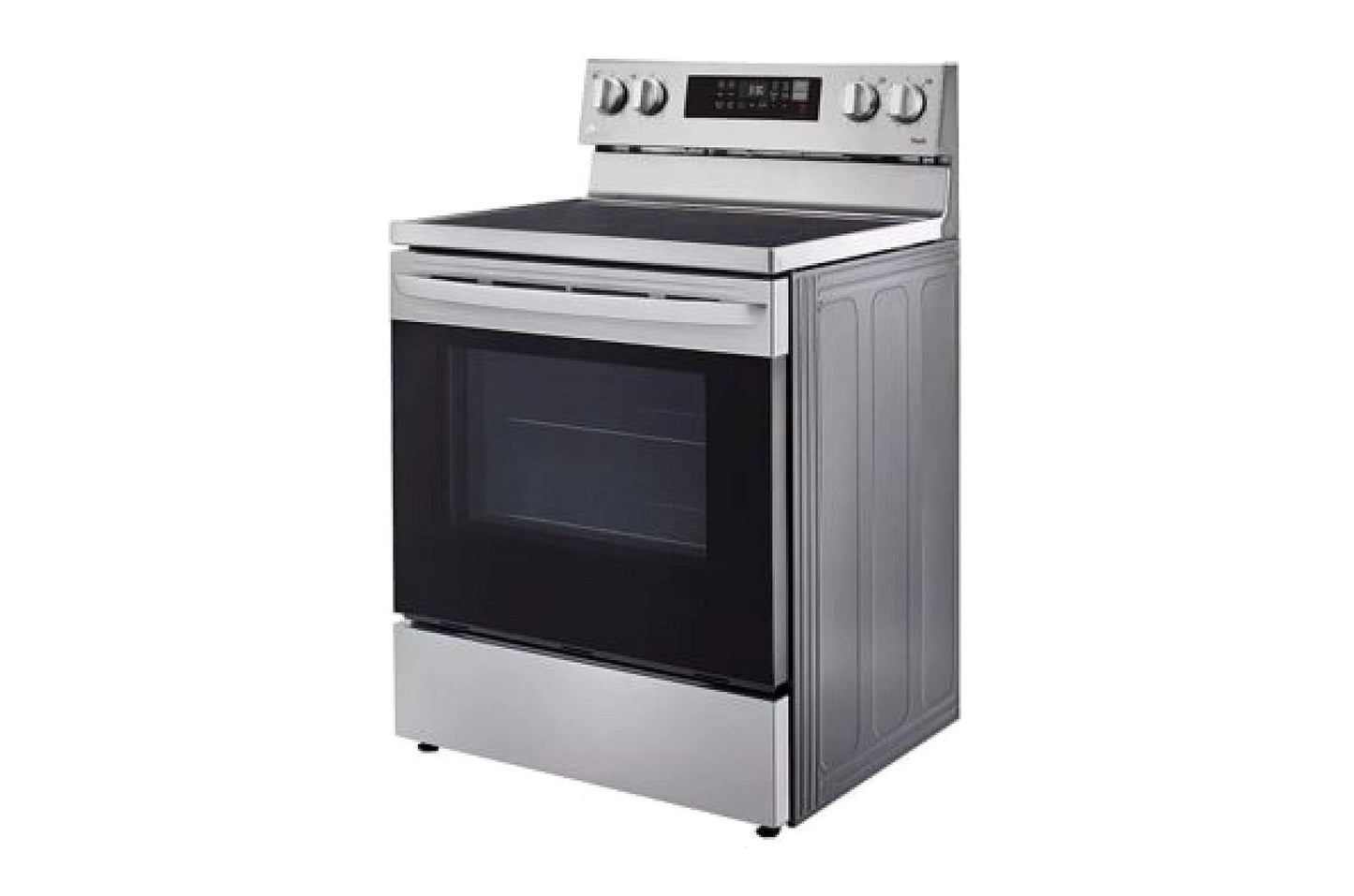 LG LREL6323S 6.3 cu. ft. Smart Wi-Fi Enabled Electric Range with Fan Convection, Air Fry, and EasyClean