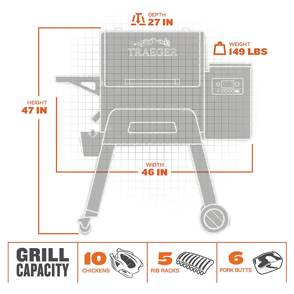 Traeger Ironwood 650 + Pellet Sensor