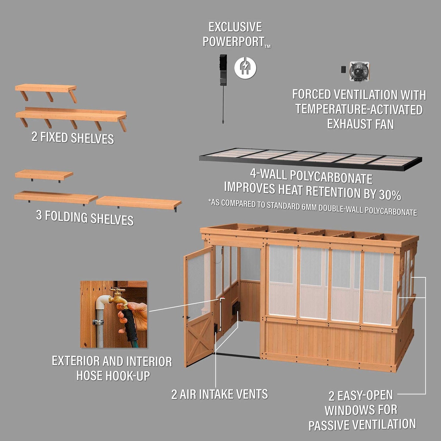 12×7 Zalie Greenhouse