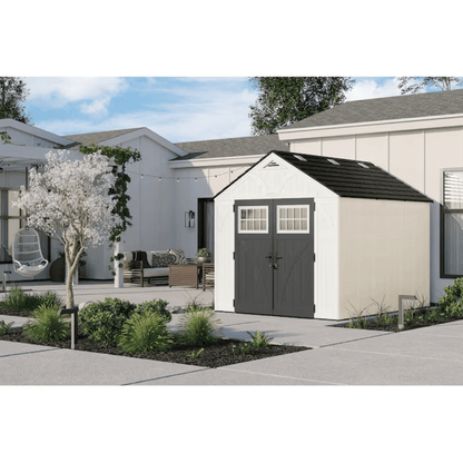 Suncast Tremont 8 ft. × 10 ft. Resin Storage Shed