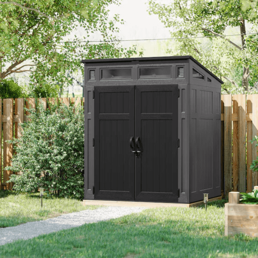 Suncast Modernist 6 ft. × 5 ft. Resin Storage Shed