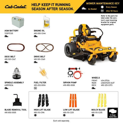 Cub Cadet Ultima ZT2 54 in. 23 HP Kawasaki Zero-Turn Mower
