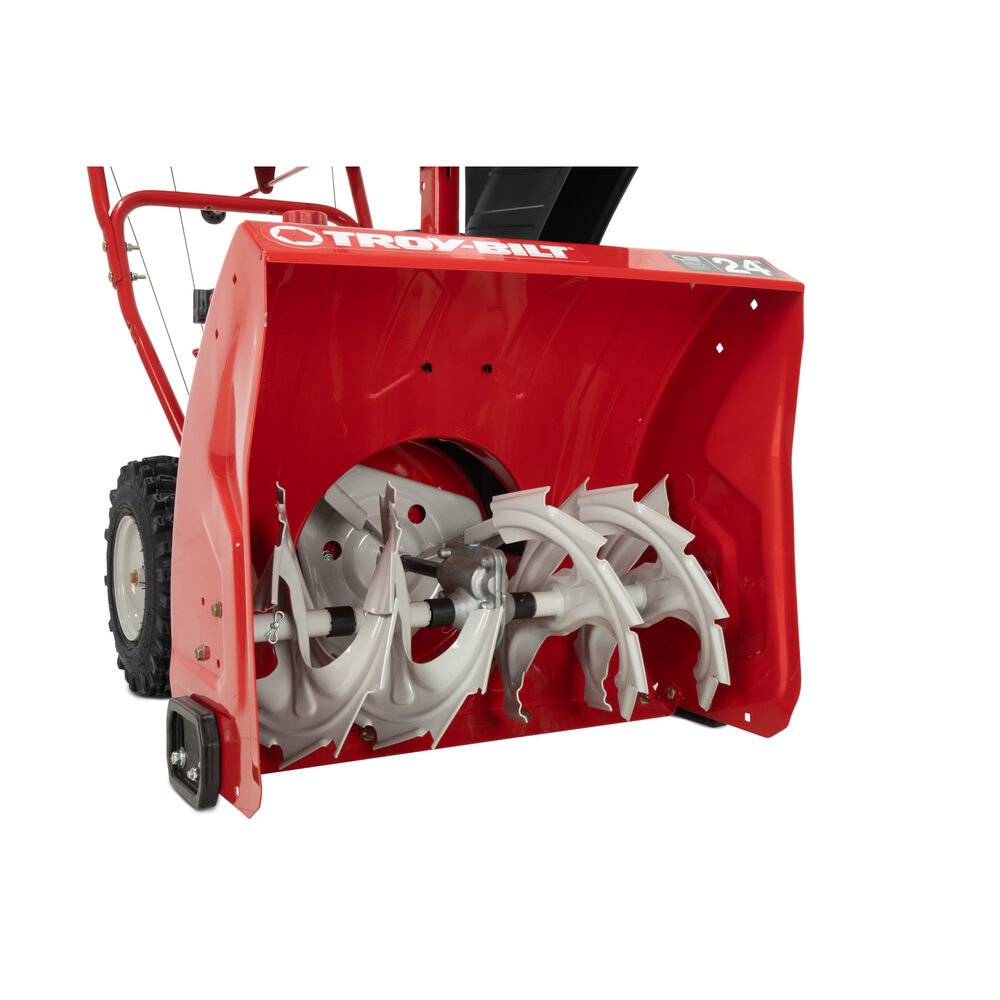 Troy-Bilt Storm 2420 Two- Stage Gas Snow Blower | 24 in. | 208 cc | Electric Start | Self Propelled