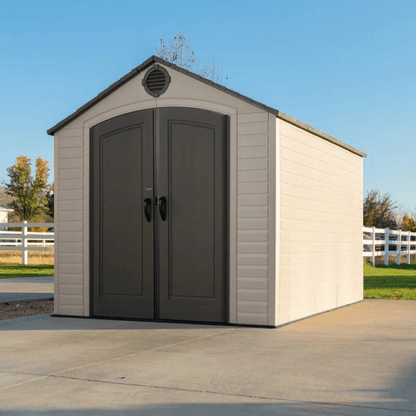 Lifetime 60453 10 ft. × 8 ft. Outdoor Storage Shed
