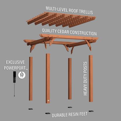 10×10 Beaumont Pergola