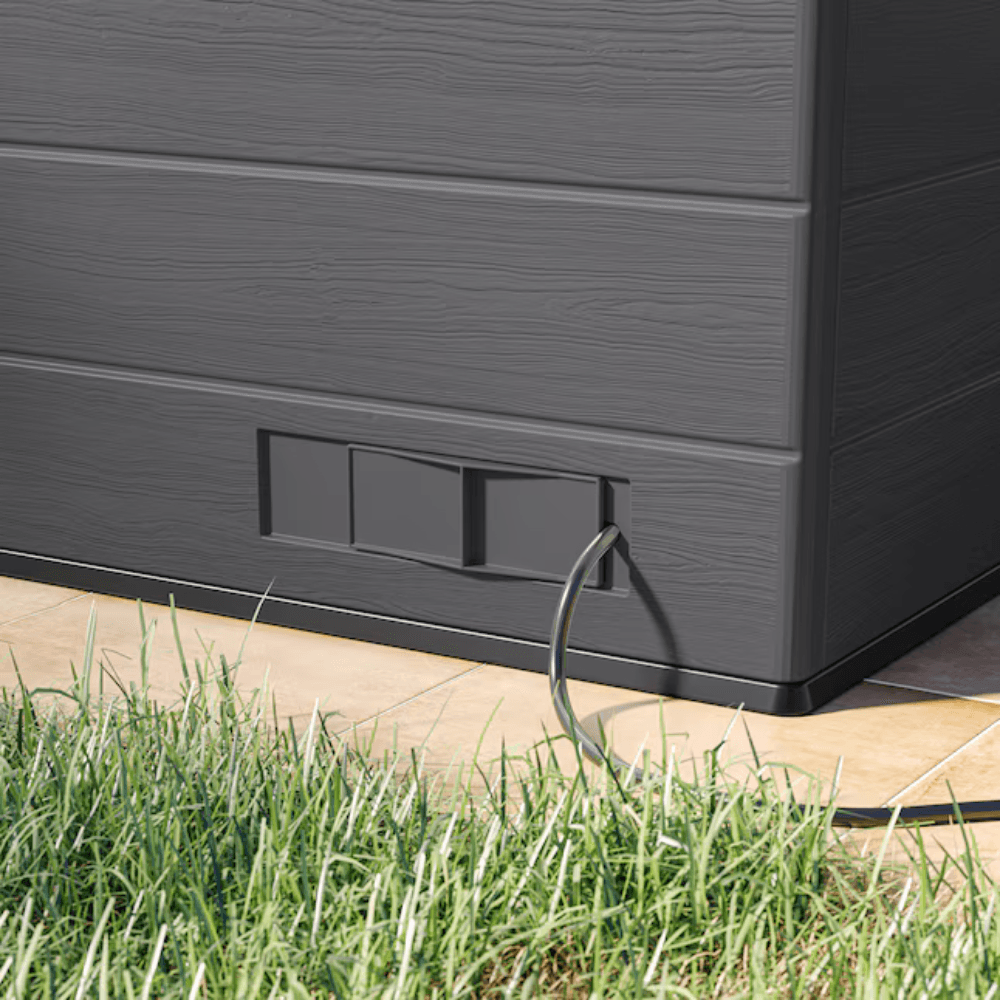 Suncast BMCB8700D 8 ft. × 7 ft. Cabana Entertainment Shed