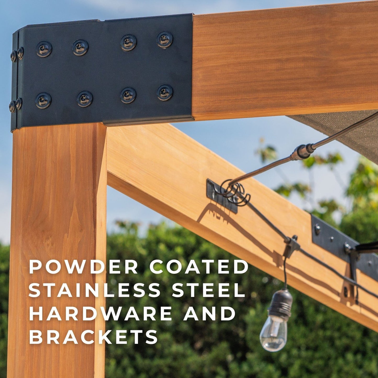 12×10 Brendan Sail Shade Pergola