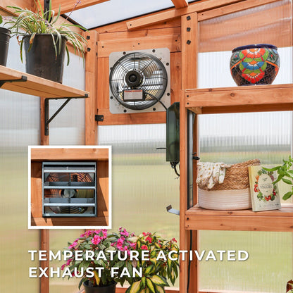 11×7 Poppy Greenhouse