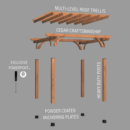 12×12 Beaumont Pergola