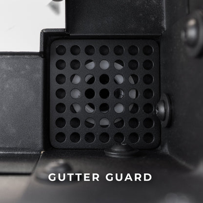 16×10 Evanston Wall Mounted Louvered Pergola