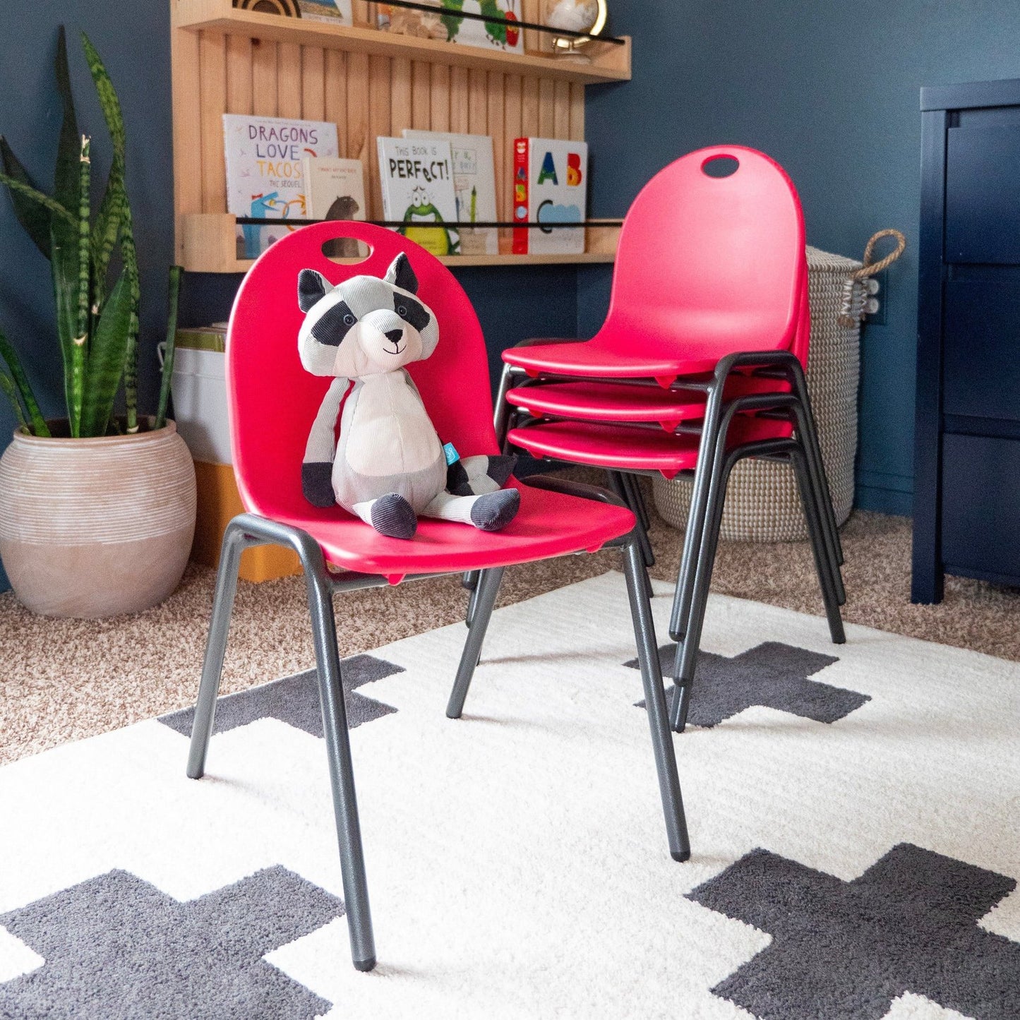 Kid’s Stacking Chairs-4 Pack