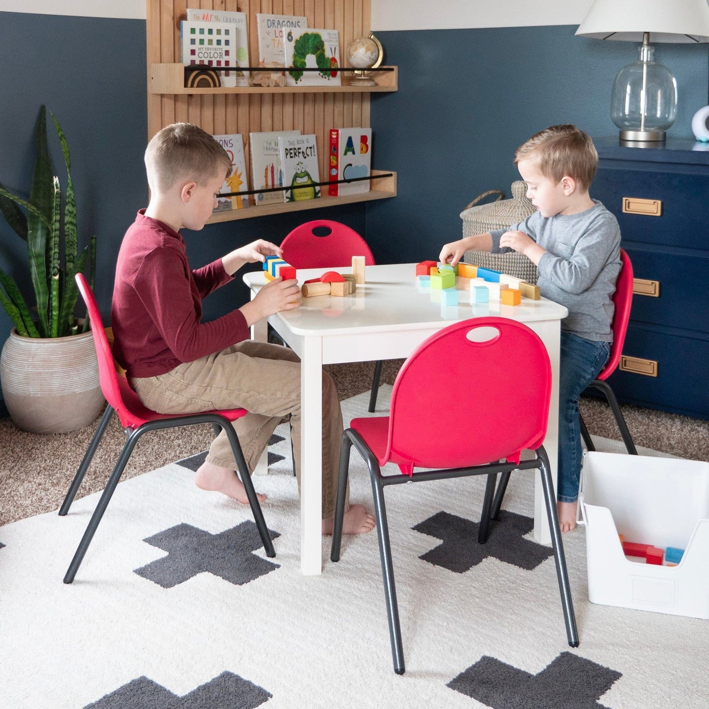 Kid’s Stacking Chairs-4 Pack
