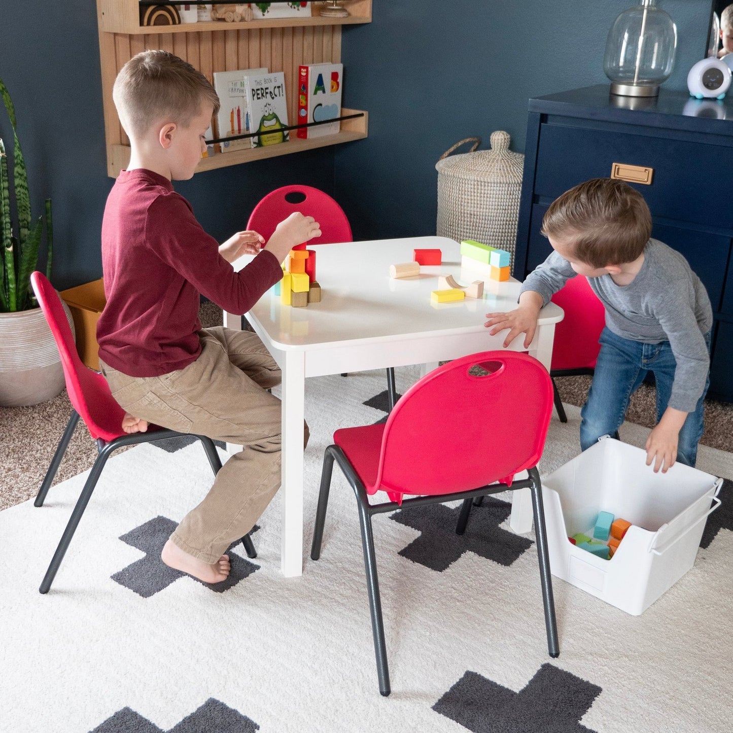 Kid’s Stacking Chairs-4 Pack