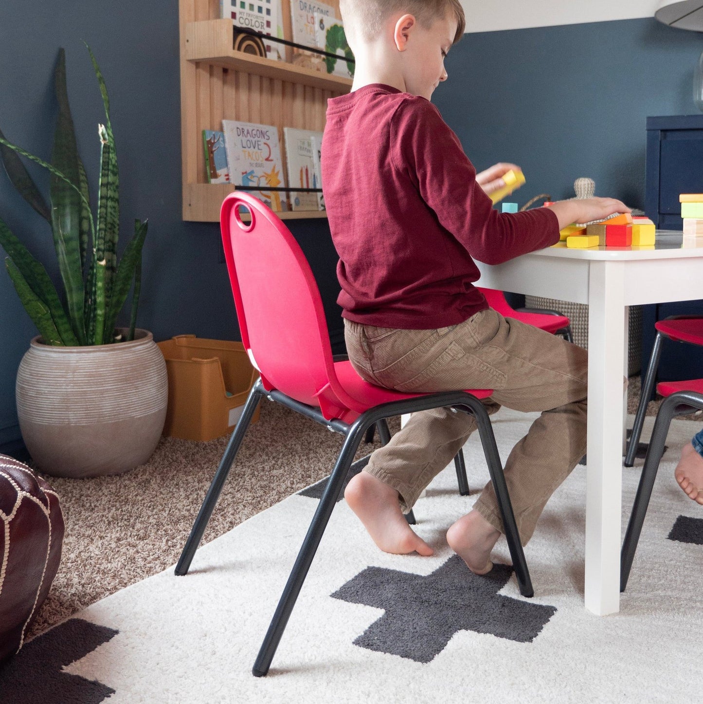 Kid’s Stacking Chairs-4 Pack