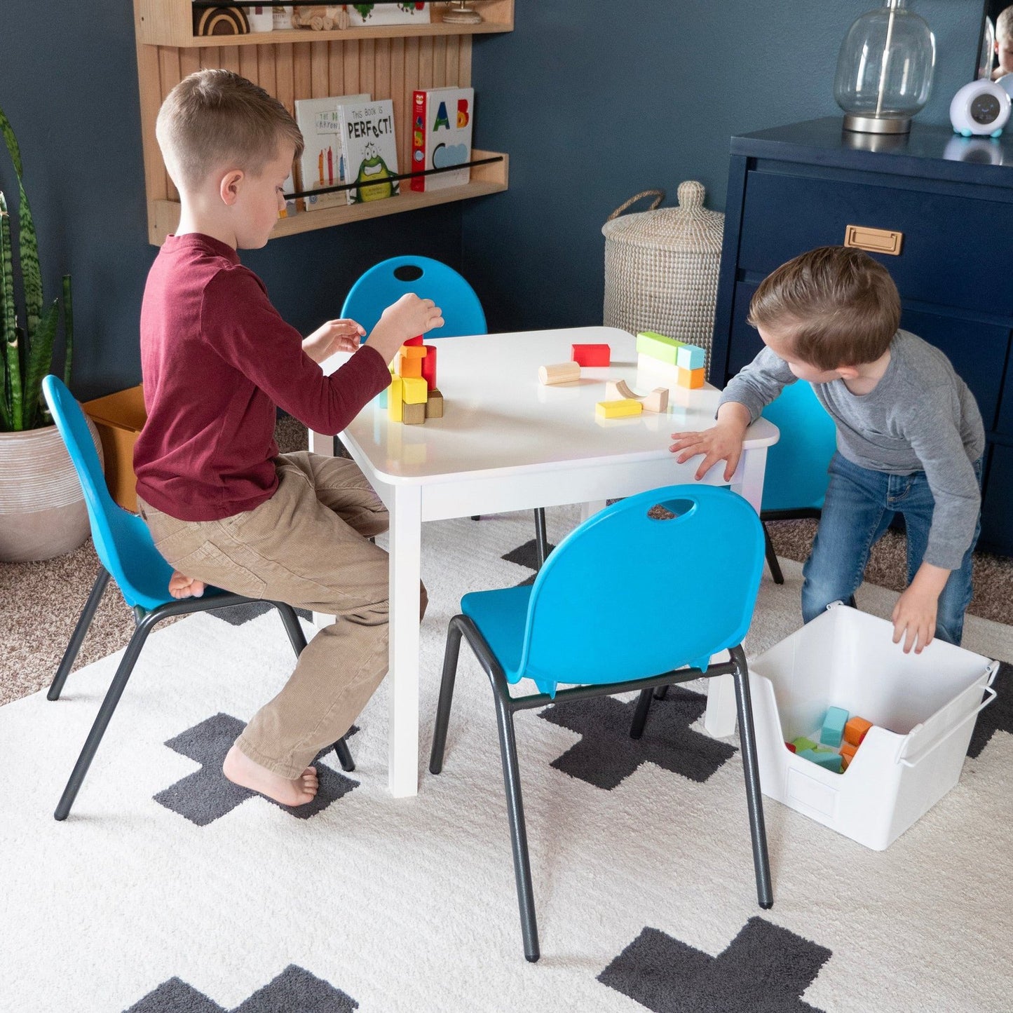 Kid’s Stacking Chairs-4 Pack