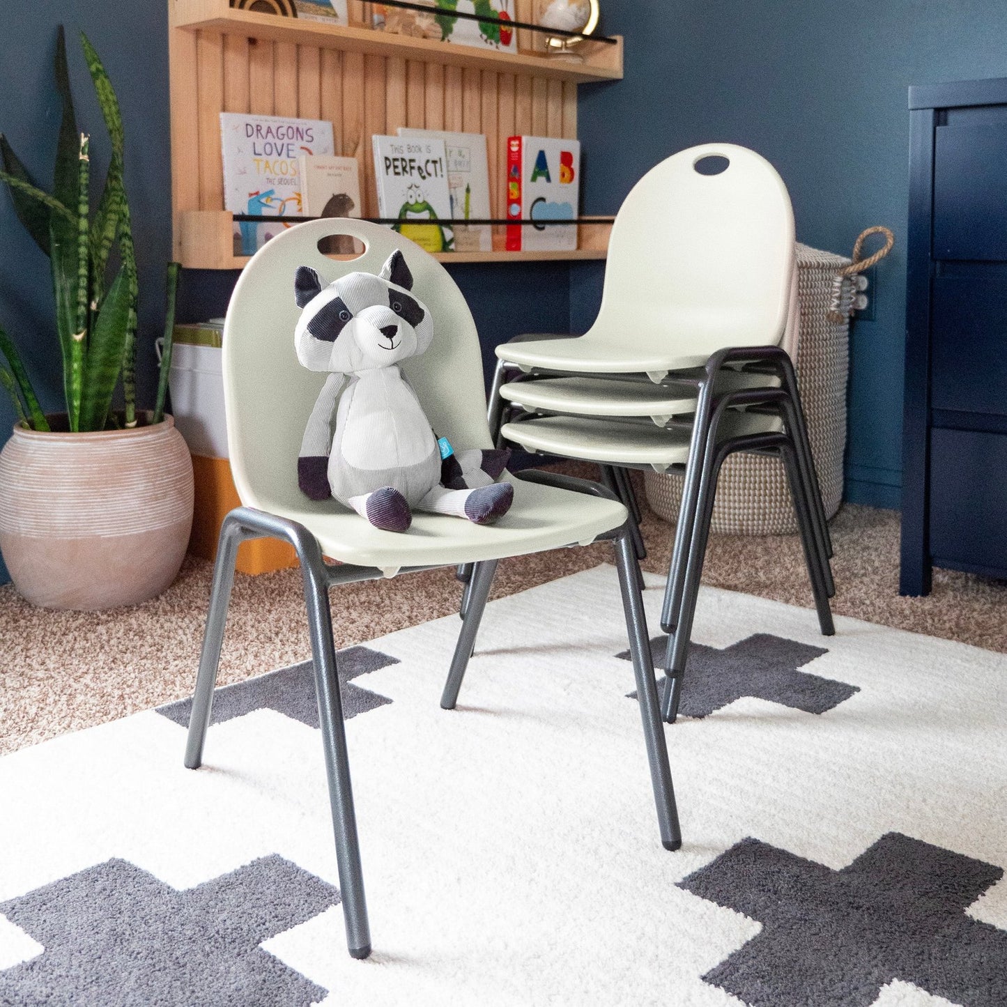 Kid’s Stacking Chairs-4 Pack