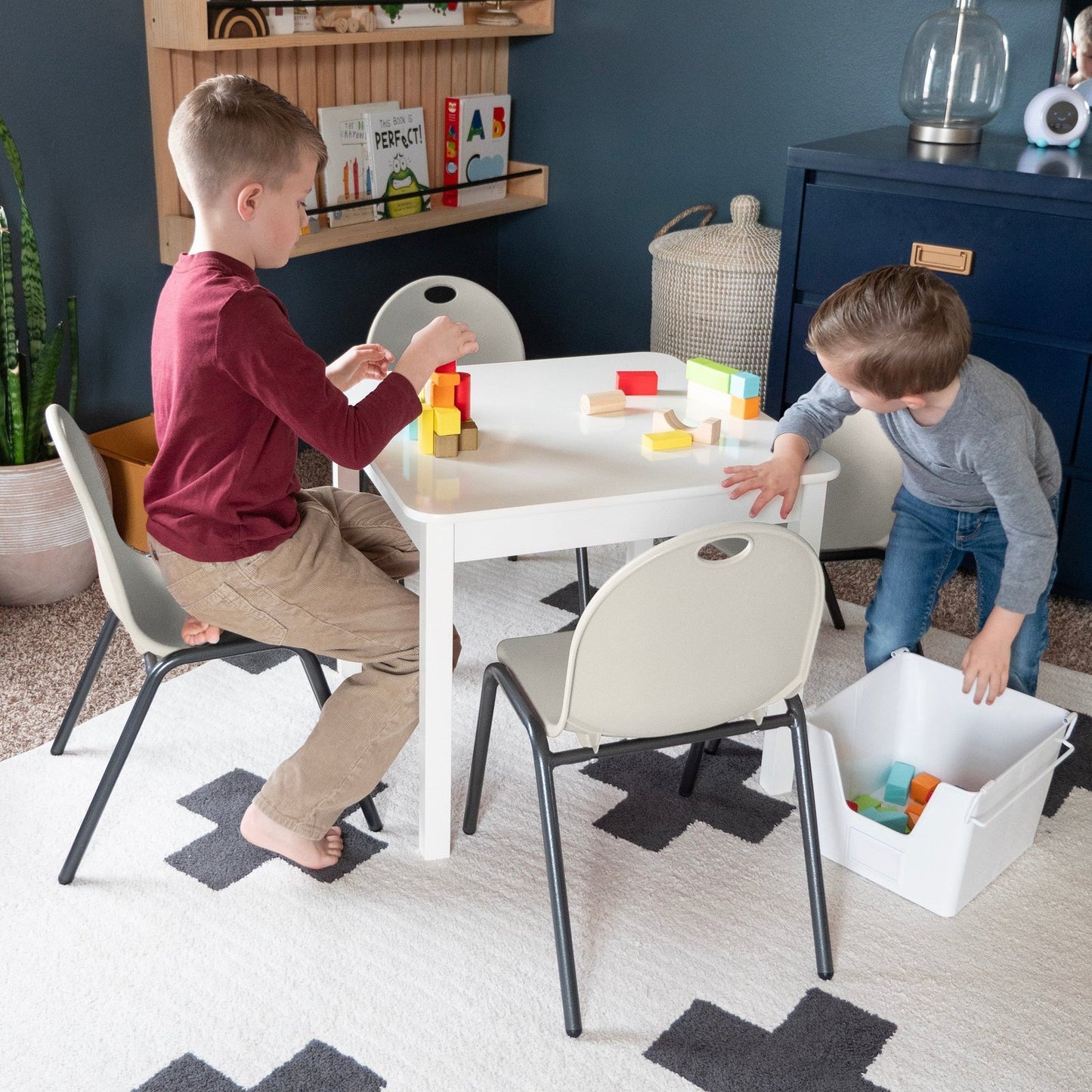 Kid’s Stacking Chairs-4 Pack