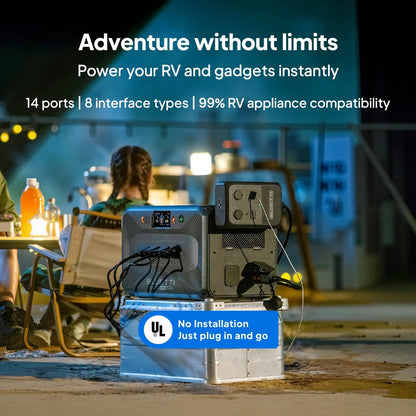 Bluetti Apex 300 Versatile Power Station | 3,840W, 2,764.8Wh