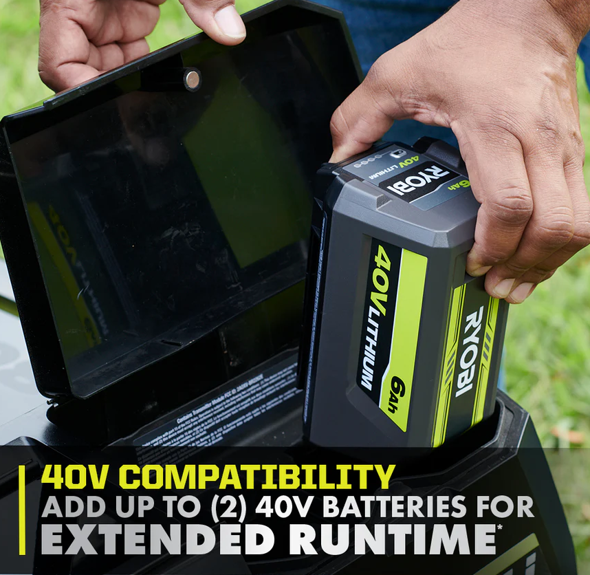 RYOBI 80V HP Brushless 30 in. Zero-Turn Mower with (2) 80V 10Ah Batteries and Charger