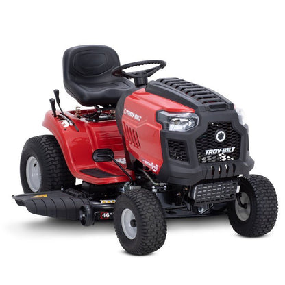 Troy-Bilt Bronco 46″ Gas Riding Lawn Mower with 547cc Engine and AutoDrive Transmission
