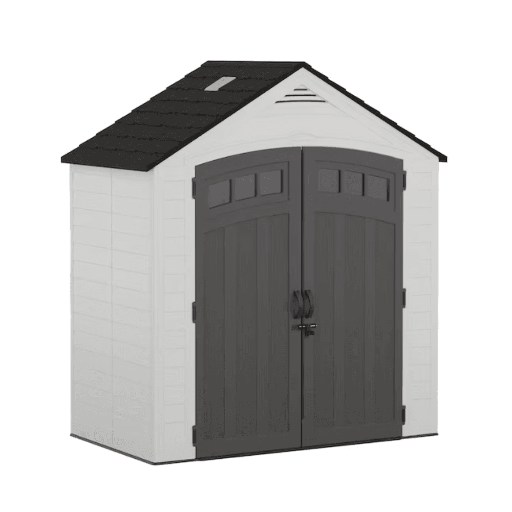 Suncast Vista 7 ft. × 4 ft. Resin Storage Shed