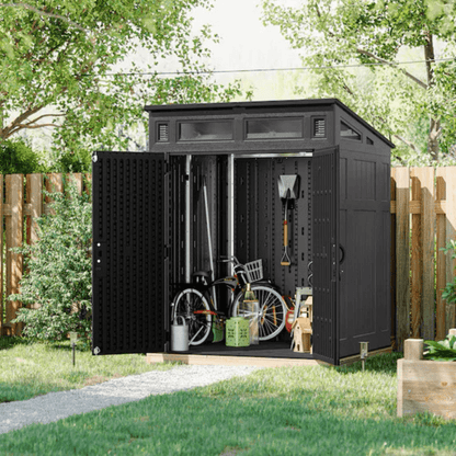 Suncast Modernist 6 ft. × 5 ft. Resin Storage Shed