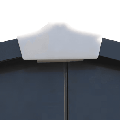 VEIKOUS 10 ft. × 12 ft. Outdoor Metal Storage Shed in Gray