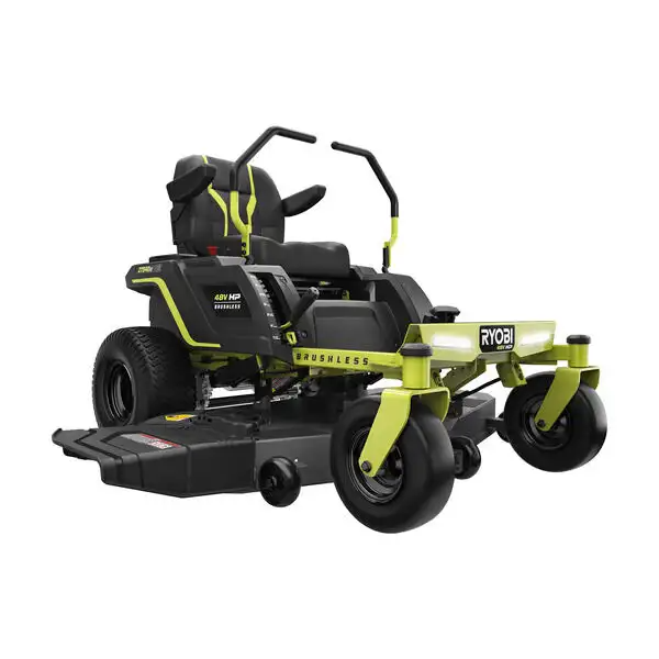 RYOBI 48V HP Brushless 54 in. 115Ah Battery Electric Zero-Turn Mower