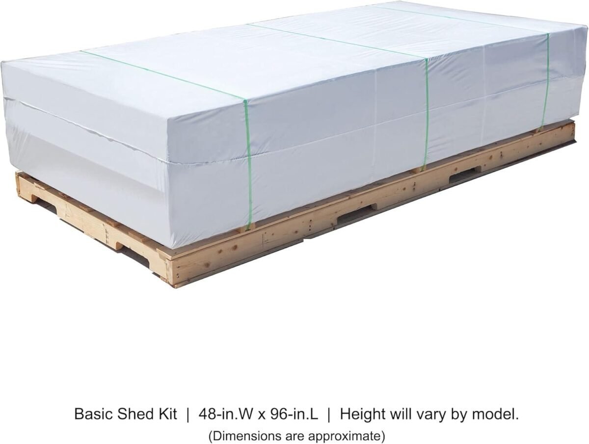 Handy Home Products Tribeca 10 ft. × 12 ft. Wood Storage Shed with Floor