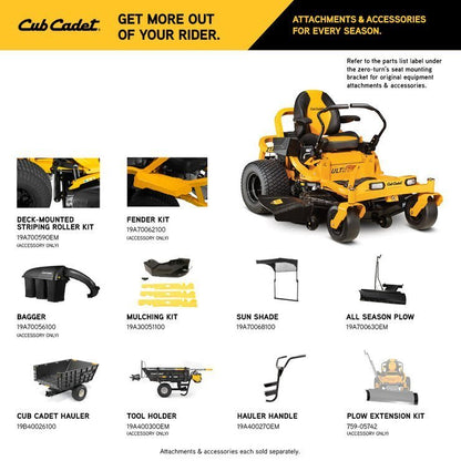 Cub Cadet Ultima ZT2 54 in. 23 HP Kawasaki Zero-Turn Mower