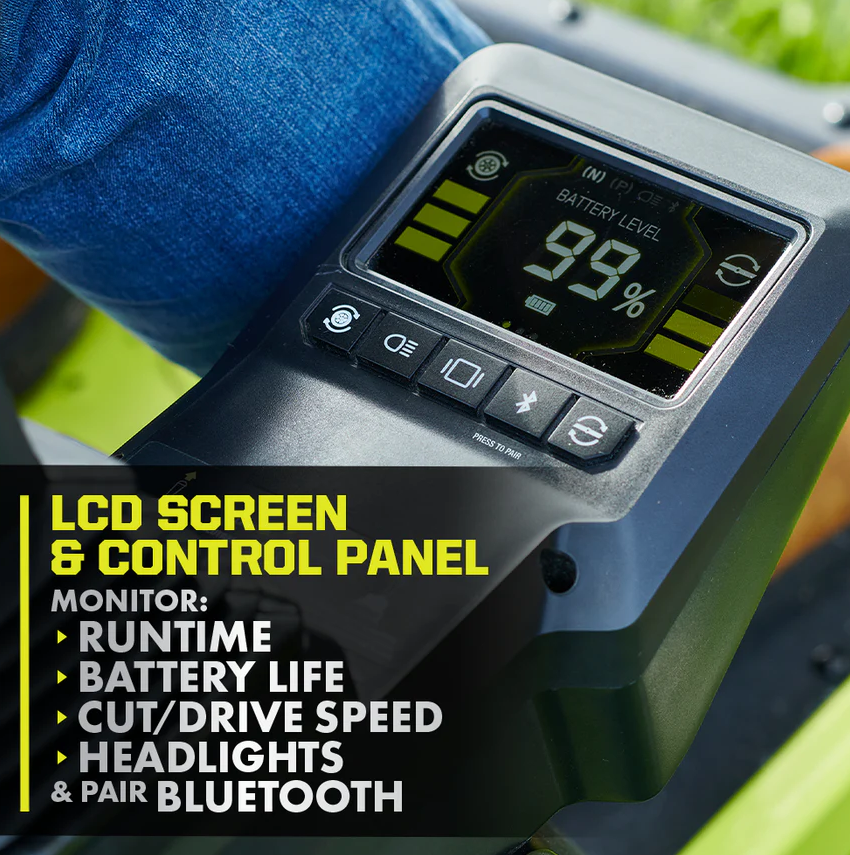 RYOBI 80V HP Brushless 30 in. Zero-Turn Mower with (2) 80V 10Ah Batteries and Charger