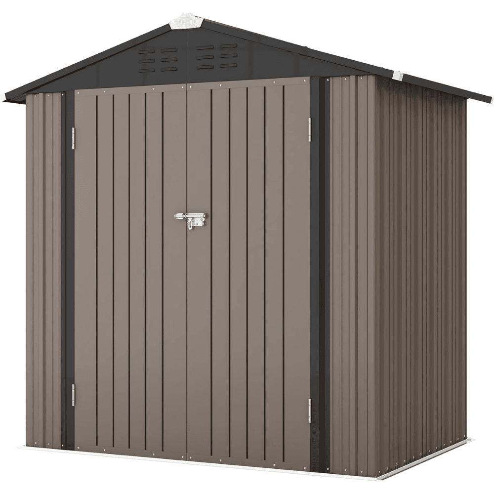 CRAFTSMAN 7 ft. × 7 ft. Resin Storage Shed with Floor