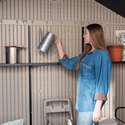 Lifetime 60453 10 ft. × 8 ft. Outdoor Storage Shed