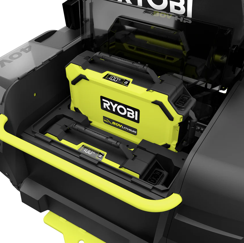 RYOBI 80V HP Brushless 30 in. Zero-Turn Mower with (2) 80V 10Ah Batteries and Charger