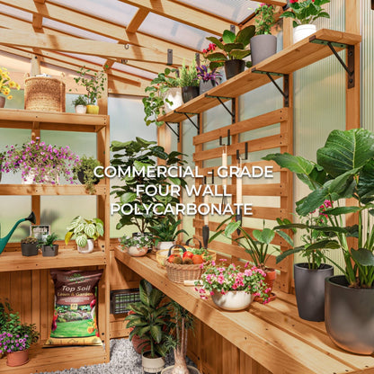 9×6 Poppy Greenhouse