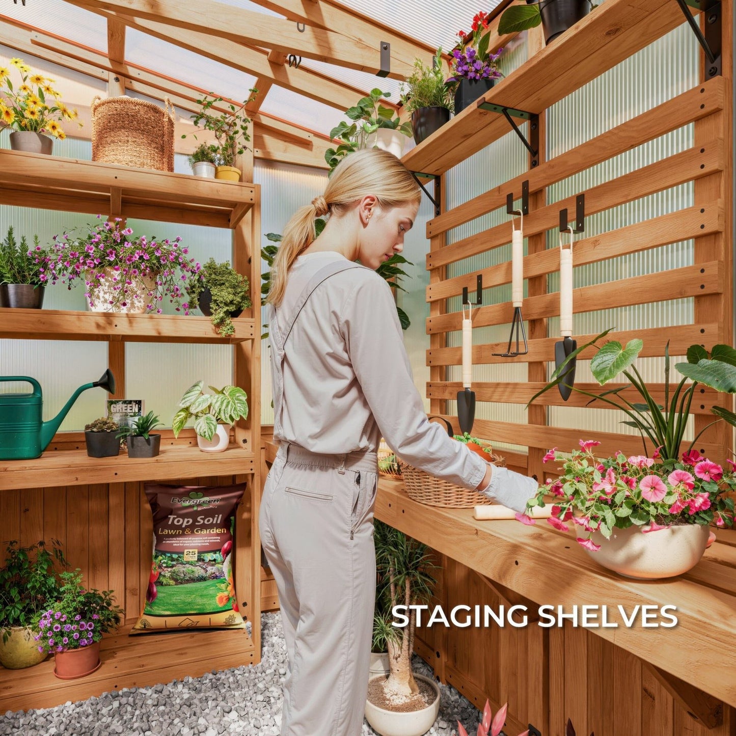 9×6 Poppy Greenhouse