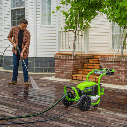 3000 PSI Pressure Washer w/ 15″ Surface Cleaner & Extension Combo Kit