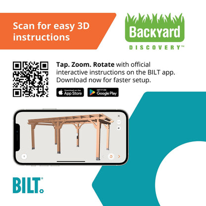 20×12 Beaumont Pergola