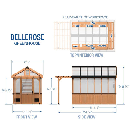 11×7 Bellerose Greenhouse