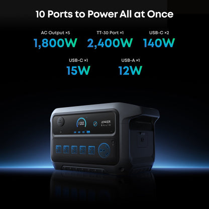 Anker SOLIX C2000 Gen2 Portable Power Station
