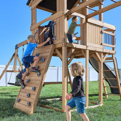 Dover Bay Swing Set with Monkey Bars
