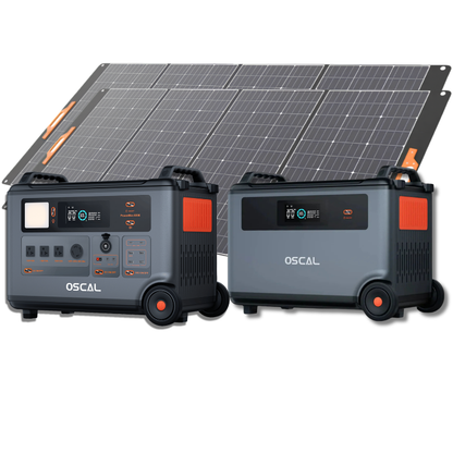 Oscal PowerMax 6000 | 6000W Portable Power Station with 120/240V Dual Voltage