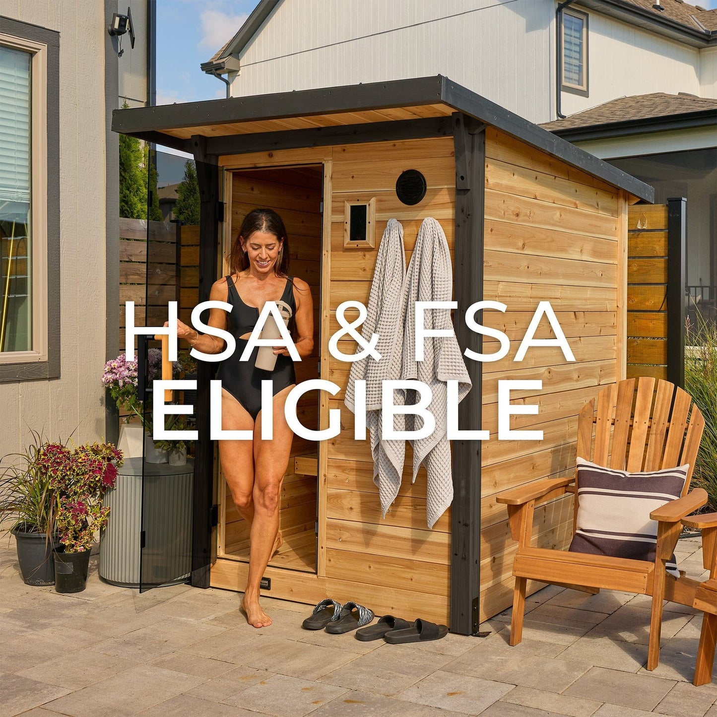 Bennett Outdoor Cabin Sauna – 2-4 Person