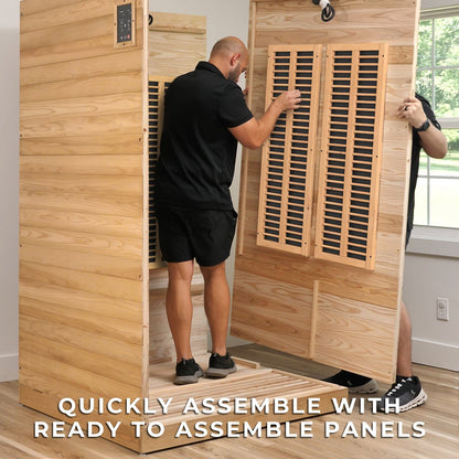 Knox Indoor Infrared Sauna – 2 Person