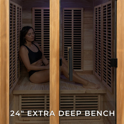 Knox Indoor Infrared Sauna – 2 Person