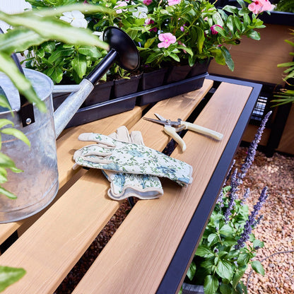 14×12 Larkspur Metal Greenhouse